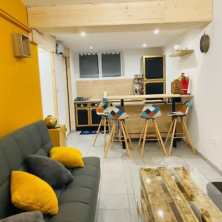 Studio 40M2 Plein Pied Avec Parking Jussac Exterior photo